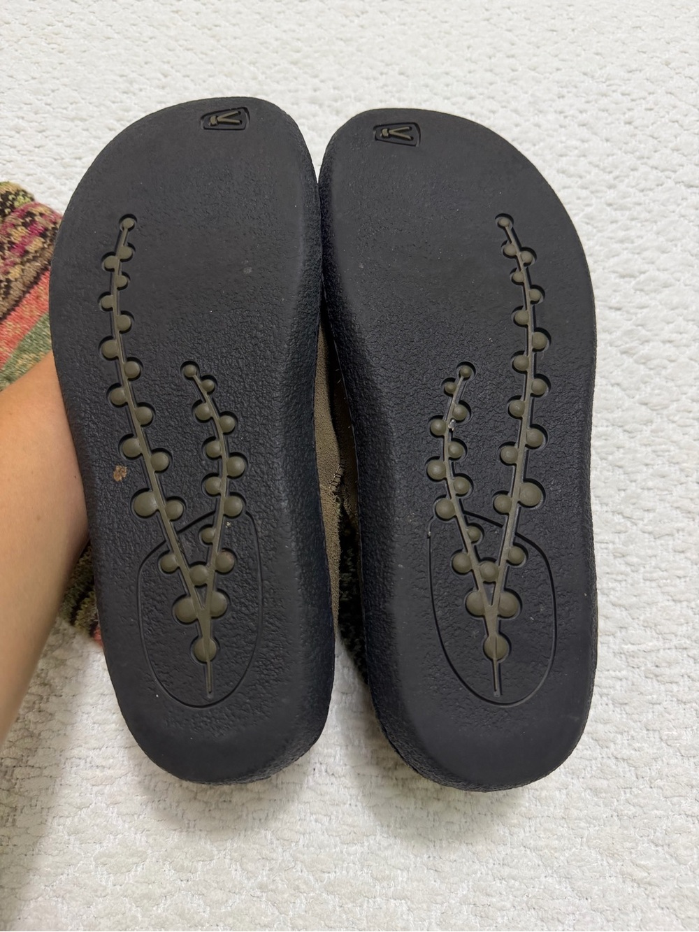 Keen Auburn Boots Tall Suede And Knit Pull On Women’s Size 11 - Picture 9 of 9